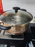 爱仕达（ASD）蒸锅双层不锈钢蒸锅 家用炖蒸煮一体汤锅26CM大容量蒸笼QVL1526WG 实拍图