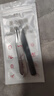 美肤语不锈钢眉夹镊子3件带眉梳拔毛镊子眉毛胡子假睫毛夹拔毛钳MF8901 实拍图