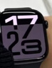 Apple/苹果 Watch Series 10 智能手表GPS款46毫米亮黑色铝金属表壳浓墨色回环式运动表带MX283CH/B 实拍图