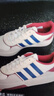 adidas「面包鞋」COURTIC经典运动板鞋男女阿迪达斯官方三叶草 晶白/浅米色/棕红/藏青蓝   42 实拍图