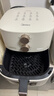 美的（Midea）免翻面空气炸锅25年新款可视窗口空气炸锅蒸烤一体家用大容量5.3L金属内腔蒸汽嫩炸KZE5383  实拍图