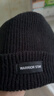 回力毛线帽男士秋冬季包头保暖针织帽子嘻哈时尚潮牌显脸小冷帽百搭 黑色 均码 实拍图