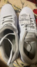 安踏运动鞋女鞋秋冬新款防水皮面跑步鞋休闲鞋百搭轻便软底减震小白鞋 【店长力荐热卖皮面防水鞋】白色 40 (250mm) 实拍图