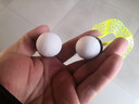 玩具防风尼龙羽毛球室外羽毛球防风塑料胶球耐打抗风其他户外玩具 【黄色-软木双拼头】 【3个装】 超强耐打抗风 实拍图