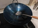 荣事达（Royalstar）章丘手工锻打铁锅老式圆底炒锅无涂层不粘炒菜锅燃气灶无盖38cm 实拍图