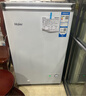 海尔（Haier）100L单温冰柜小型家用小冰柜商用减霜一级能效冷藏冷冻转换深冷冷柜小冰箱BC/BD-100GHW9D国家补贴 实拍图