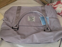 Landcase 孕妇待产包收纳袋大容量行李袋产妇用轻便防水手提旅行包旅游包 浅紫小号（无肩带，无干湿分离） 实拍图