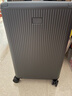 米家小米行李箱24英寸铝框拉杆箱大容量旅行箱男女万向轮密码箱子黑色 实拍图