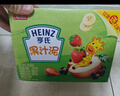 亨氏（Heinz）宝宝婴儿辅食零食水果苹果香芒香蕉黑加仑无添加果汁泥礼盒 720g 实拍图