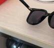 米家小米方框偏光太阳镜 高清男女款墨镜开车驾驶防紫外线眼镜 曜石黑 实拍图
