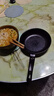 【亏本清仓】韩式麦饭石色不粘锅平底锅铁锅电磁炉不带盖 黑色小煎锅 16cm 实拍图
