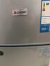 志高（CHIGO）小冰箱迷你小型家用冷藏冷冻两用宿舍出租房用双门办公室电冰箱节能省电 【一级能效】58L银色【三天约一度电】 实拍图