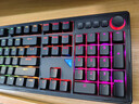 GANSS 3087TPro/3104TPro/3108TPro客制化机械键盘高斯三模RGB无线键盘蓝牙2.4G有线热插拔办公游戏键盘 3104TPro黑色【GASKET结构】三模RGB KTT晶粉轴 实拍图