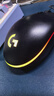 罗技（G）G102第二代游戏鼠标 RGB流光灯效鼠标 轻量化  游戏级8000DPI传感器 黑色 200-8000DPI 实拍图