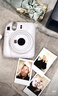 INSTAX富士instax立拍立得 一次成像相机 mini12精美礼盒 樱花宝贝 含10张fafa花边相纸 实拍图