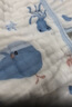 十月结晶婴儿浴巾包边纱布大毛巾宝宝洗澡浴巾110*110【2条】海洋+森林 实拍图
