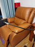 芝华仕（CHEERS）头等舱皮单椅智能椅真皮沙发客厅电动功能可躺摇芝华士k621 【轻奢/头层皮】赤霞橙-电动躺-升级可摇款 优先发货（详询客服） 实拍图