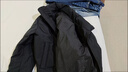 GXG男装休闲压印立领保暖短款羽绒服 黑色2 XL 实拍图