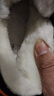 布舍元老北京布鞋棉鞋高帮羊毛保暖男中老年防滑爸爸鞋74X-0214黑色45 实拍图