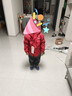 雅鹿亲子装儿童羽绒服男童女童2026新款大童洋气冬季加厚外套亲子冬装 红色 120 cm 实拍图