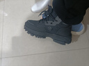 狠洋劳保男鞋子冬季加绒棉鞋工作防滑耐磨秋季运动登山黑色马丁靴子男 961黑色加绒【高品质】 43 实拍图
