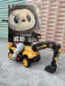 贝趣儿童电动挖掘机可坐人可挖土2-9岁可骑1-3-6男孩玩具新年礼物 卡通【大电瓶+电动挖臂+推杆】 大型遥控挖机小孩宝宝电动车 实拍图