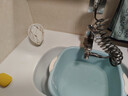 优勤（YOUQIN）肥皂盒免打孔沥水陶瓷香皂盒收纳置物架家用卫生间 椭圆流水皂碟-白色 实拍图
