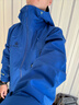 凯乐石（KAILAS）【中国山地色】MONT X全天候硬壳冲锋衣GTX防风防水登山服男女 勒多曼因蓝439 M【175/96A】 实拍图