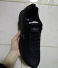 特步运动鞋男鞋跑鞋冬季皮面防水轻便减震健身休闲慢跑步鞋子男黑色 实拍图