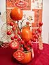 元旦红果春节新年装饰品柿子福桶事事如意摆件客厅过年发财摆件 柿柿如意款+8张卡片 实拍图