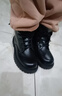 巴布豆（BOBDOG）童鞋女童冬季舒适百搭靴子时尚保暖儿童马丁靴112555127杏色36 实拍图