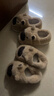 尤克达蒂（yookdd） 棉鞋女秋冬包跟居家可爱毛绒棉拖鞋可爱水豚加绒保暖外穿毛毛鞋 豚鼠棉鞋棕色 40-41 实拍图