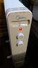 美的（Midea）【金缕衣】取暖器家用/电暖器/电暖气/加湿烘衣/13片全屋取暖器/节能电热油汀取暖器NY2213-18GW 实拍图