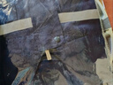 耐典冬季防静电工作服棉衣男加厚内胆防寒劳保服藏蓝色双层棉服180 实拍图