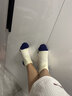 肌动专业马拉松跑步短袜子透气毛巾底防滑运动袜男女羽毛球训练中筒袜 米粉3双装S码【建议35-39码】 实拍图