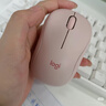 罗技（Logitech）M221无线鼠标 办公鼠标 静音鼠标 笔记本台式机家用带USB接收器 多色可选 M221-茱萸粉＋【鼠标垫多选一】 实拍图