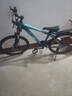 邦德·富士达 自行车男女成人24级变速山地车碟刹减震前叉青少年儿童越野单车 【24寸 钢架】 极光蓝 实拍图