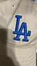 MLB官方男女帽子明星同款软顶棒球帽冬冬运动遮阳鸭舌帽情人节礼物 洛杉矶道奇队/米黄色/66 均码 F 实拍图