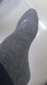 迪卡侬（DECATHLON）男士袜子冬季袜子运动袜高帮棉袜透气保暖男女长袜 RS160【高帮】银灰色-3双装 【39-42】(鞋码39/40/41/42) 实拍图