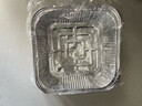 洁日邦空气炸锅专用锡纸盘8英寸*30只铝箔碗耐高温烤箱烘培家用野餐烧烤 实拍图
