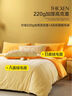 富安娜被套牛奶绒单件冬季加厚被套法兰绒防静电床品双人加大230*229cm 实拍图