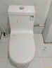 松鲸 卫浴家用马桶坐便器大冲力超漩虹吸式静音连体座便器小户型马桶 家用型【超漩虹吸】300/400坑距备注 实拍图