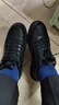 布艺庭厨师皮鞋男士防油厨房防水防滑纯黑色休闲上班工作春秋夏季板鞋子 V02黑色 42 实拍图