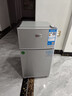 志高（CHIGO）小冰箱迷你小型家用冷藏冷冻两用宿舍出租房用双门办公室电冰箱节能省电 【店长推荐】48L银色【三天约一度电】 实拍图