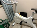 汗马动感单车智能磁控静音运动减肥训练室内健身器材 白色 实拍图