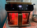 APIXINTL安本素空气炸锅家用 6L大容量免翻面 蒸汽嫩炸全景可视化全玻璃炸篮一体机 APIX-AFDA12 实拍图