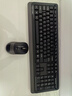 双飞燕（A4TECH）FG1010 飞时代键鼠套装 无线键盘鼠标套装笔记本外接电脑薄膜办公打字专用键盘 遂空灰 实拍图