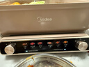 美的（Midea）电火锅鸳鸯锅火锅专用锅多功能锅料理烤肉锅分体式多功能一体电锅0氟钛陶电煮锅HGS352866S 实拍图