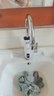 奥克斯（AUX）电热水龙头热水器加热水龙头快速热水变频恒温厨房下进水 【大屏数显】雪山白+漏保插头+万向喷头 实拍图