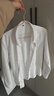 帕托瓦衬衫男长袖纯色商务职业正装白衬衫工装男装衬衣男CS108 白色 3XL 实拍图